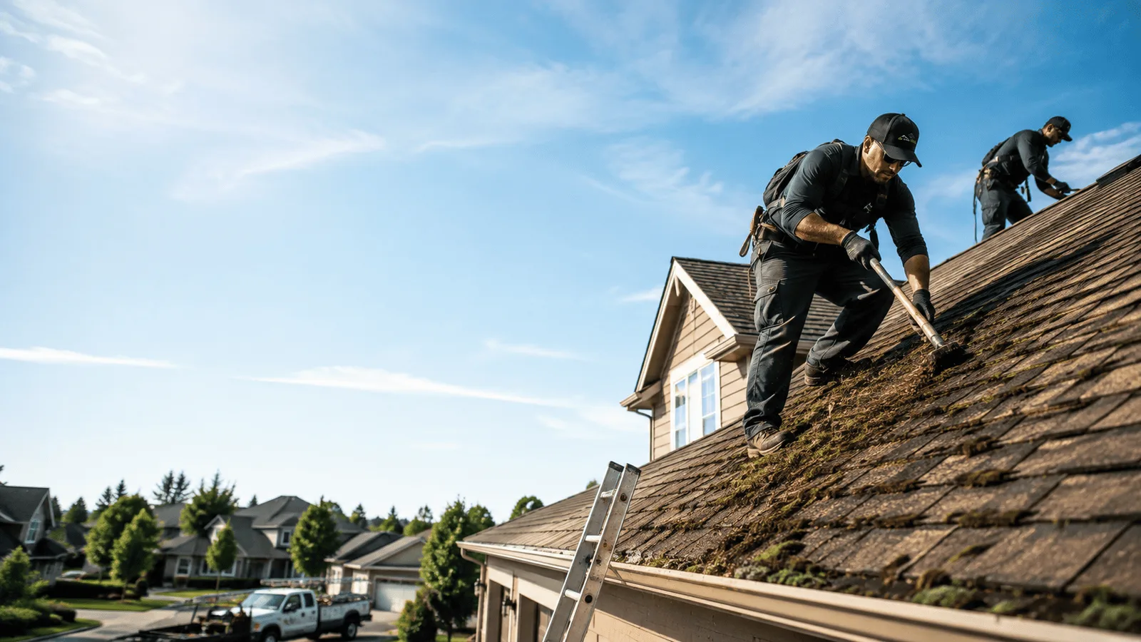 Roof Moss Removal in Castell, TX near me
